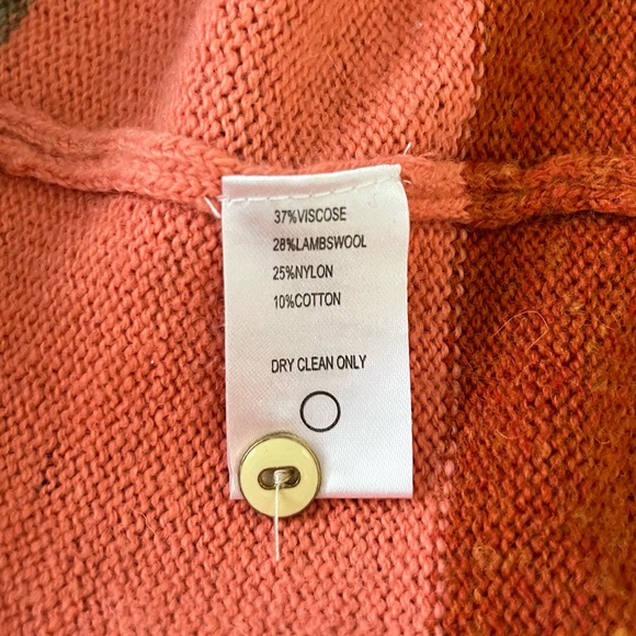 SOLD M Isabella Sinclair Anthro Colorstack Long Sleeve Striped Sweater Dress - Picture 8 of 9